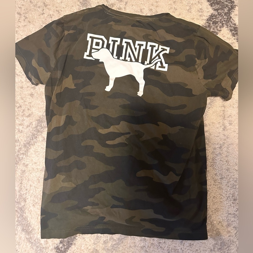 Victorias Secret PINK Camo Tee